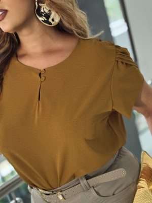 BLUSA HORTÊNCIA - PLUS SIZE