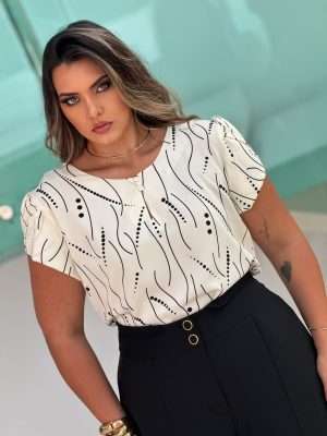 BLUSA PRISCILA - PLUS SIZE